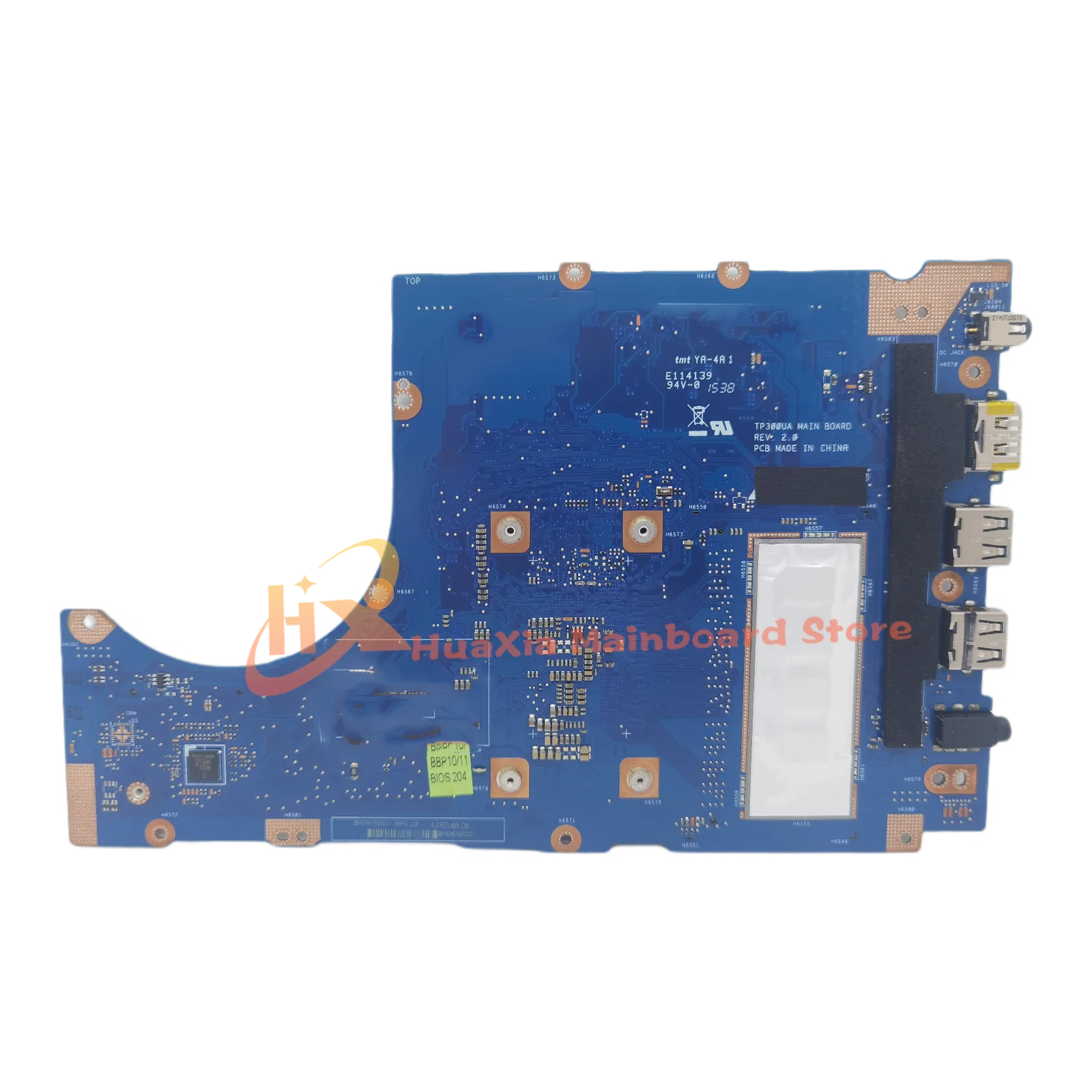 KEFU Notebook Mainboard For ASUS Transformer Book Flip TP300UA TP300U Q300U Laptop Motherboard i3 i5 i7 4GB/RAM MAIN BOARD