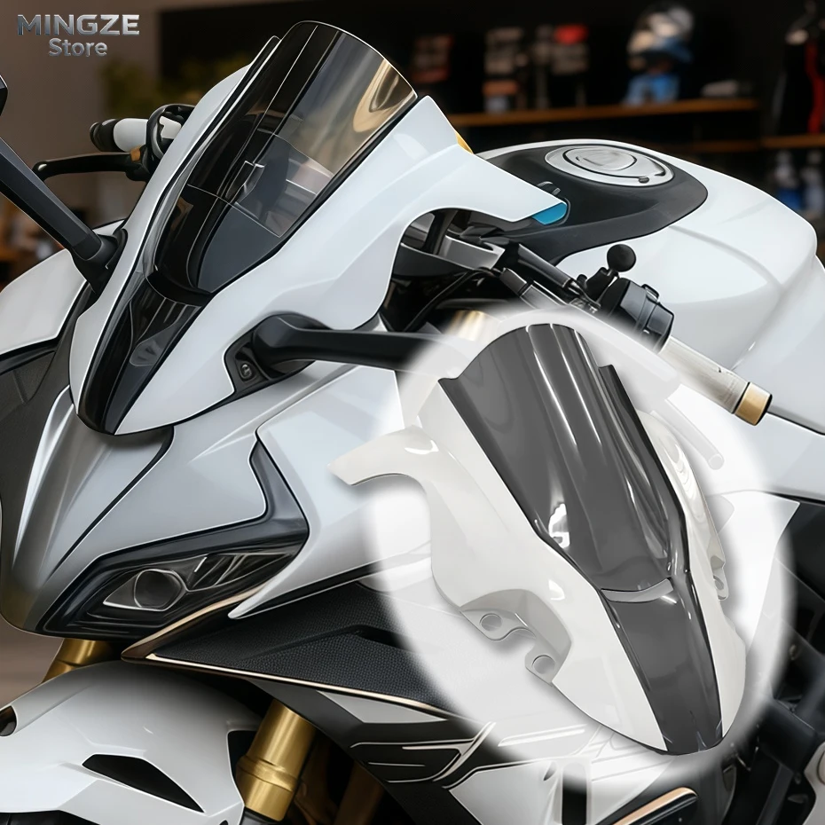 

For 450SR SR450 2022 2023 2024 2025 Motorcycle Front Windshield Windscreen Cover Plastic Wind Shield Deflector Racing Windshield