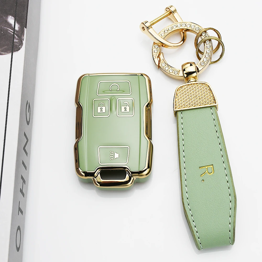 

Чехол для автомобильного ключа из ТПУ для Chevrolet Tahoe, Suburban, Colorado, Silverado 1500, 2500HD, 3500HD, Canyon, GMC Sierra, Yukon