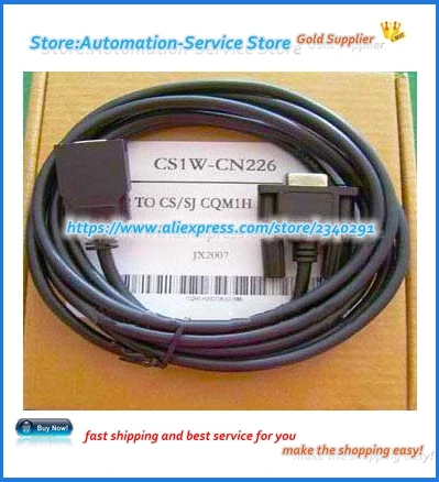 For CS CJ CQM1H And CPM 2C PLC CS1W-CN226 PC-CN226 CS1W CN226 RS232 Adapter Programming Cable New