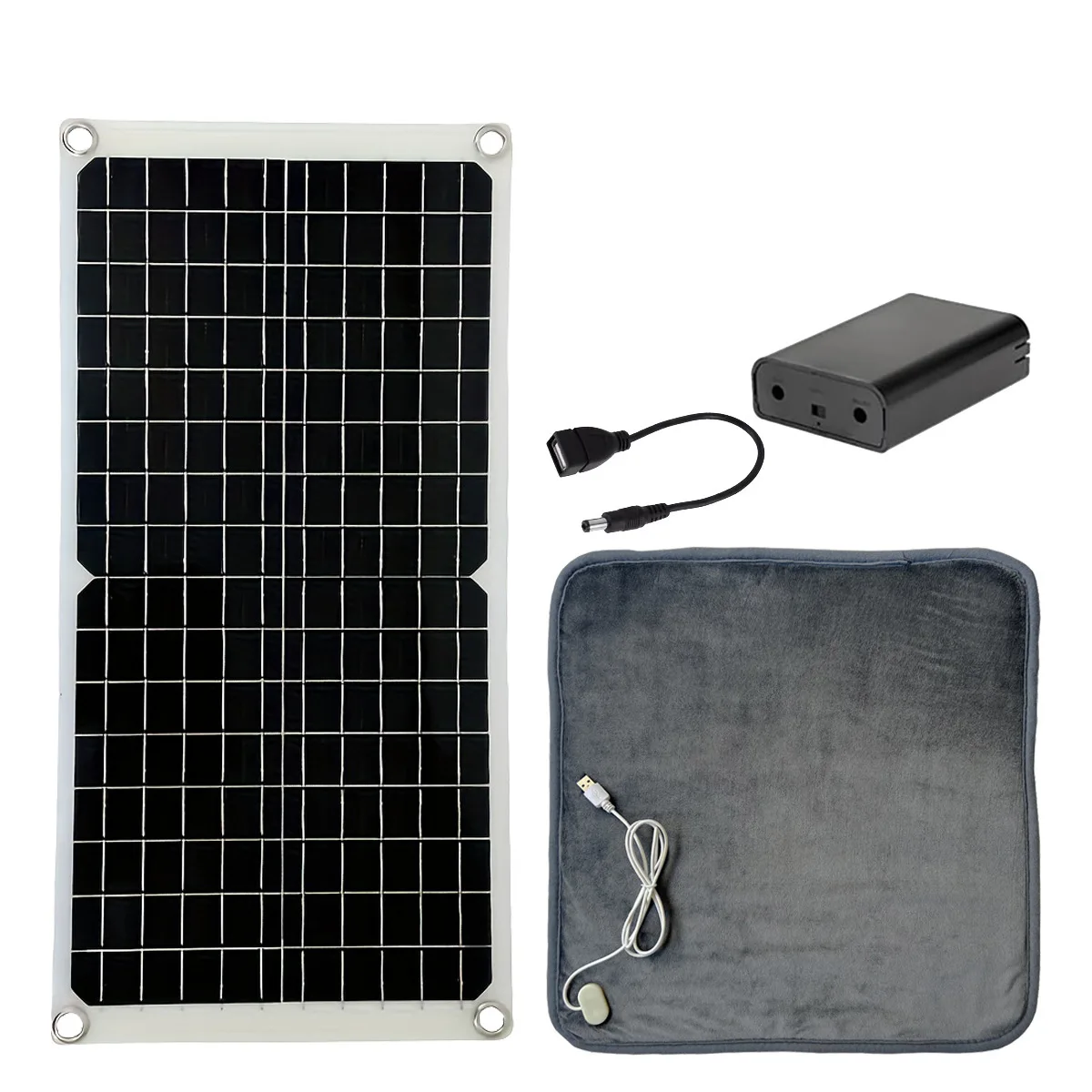 Solar Heating Pad for Car Seat and Pet Bed, 3-Level Adjustable Constant Temperature, Universal Fit