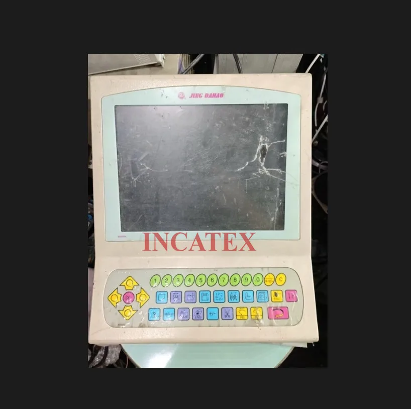 

Chinese Embroidery Machine Spare Parts Original Good Condition Dahao Complete Operation Box Control Panel Monitor