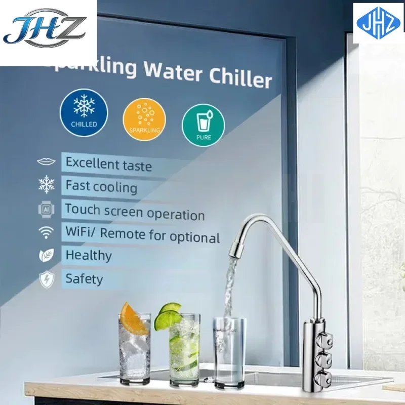 JHZ-2026NEW3 in 1 Sparking Water Tap Soda Maker Desktop Soda Stream Soft Drink Soda Maker Home Sparkling Water Machine