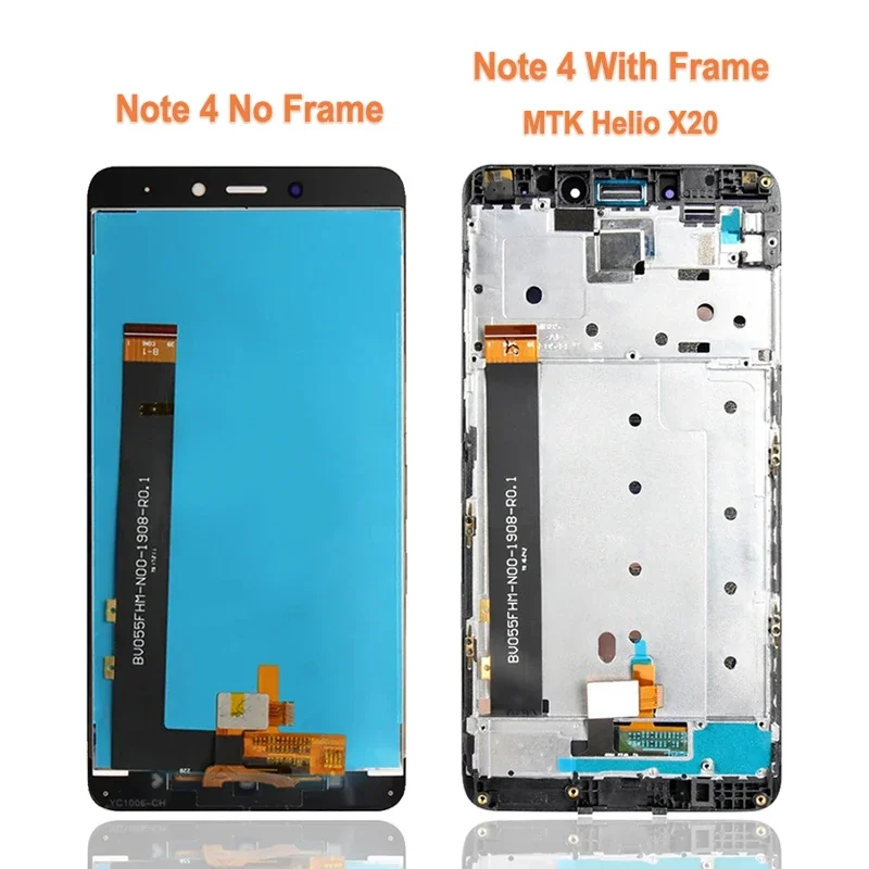 5.5‘’ For Xiaomi Redmi Note 4X Lcd Touch Screen Digitizer For Redmi Note 4 Global Version Snapdragon 625 Display Assembly