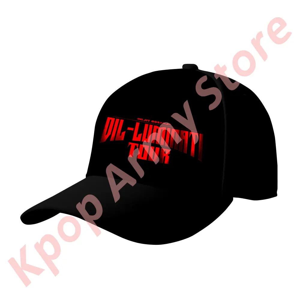 Diljit Dosanjh Tour Merch Baseball Caps New Logo Hat Summer Women Men Fashion Casual Streetwear