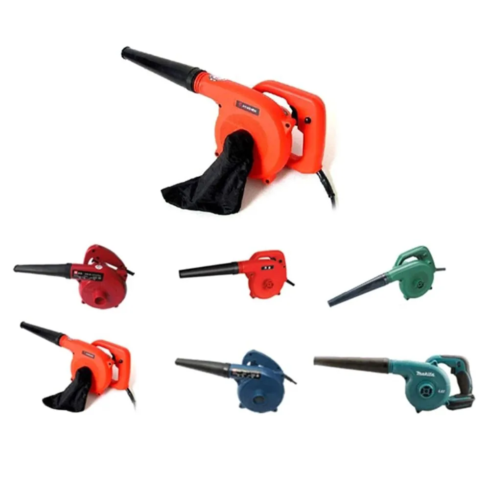 1 ensemble de collecteur de plumeau d'air électrique noir pour souffleur d'air sous vide en plastique outil électrique Tube accessoires