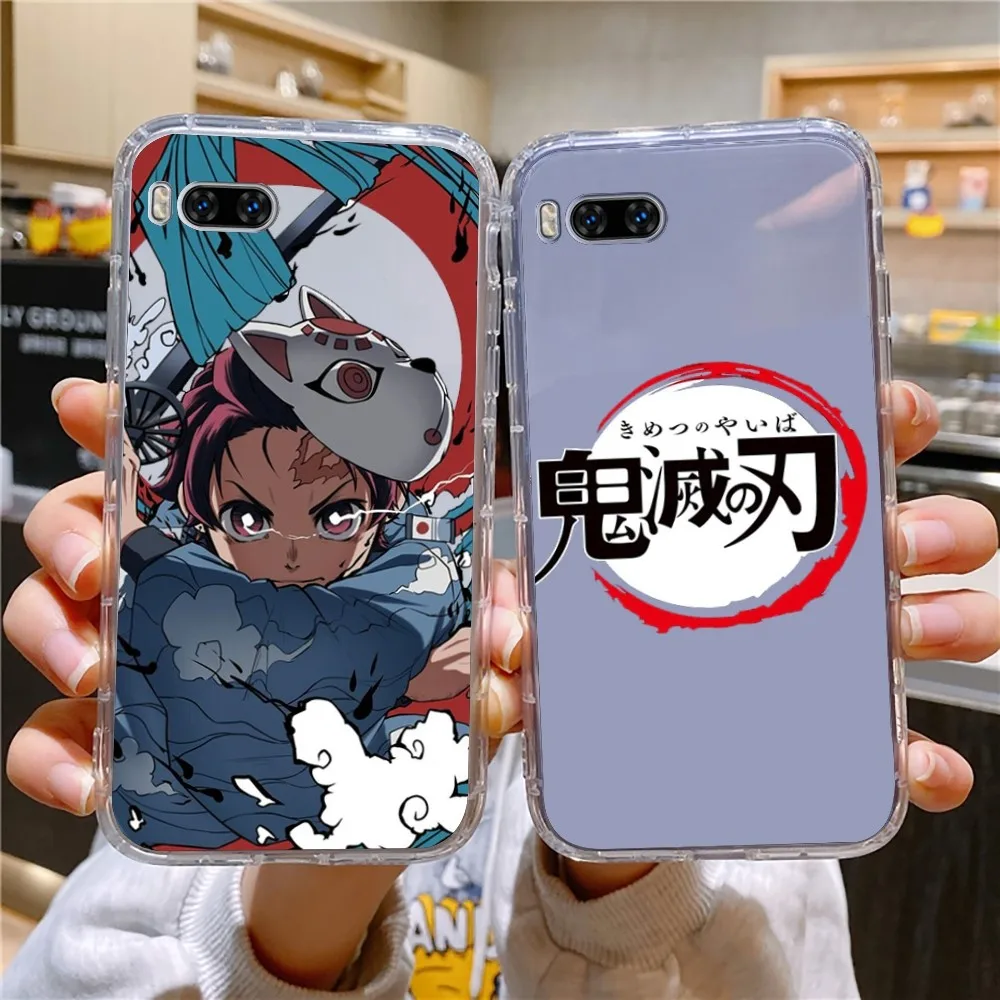 No Yaiba D-Demon S-Slayer Phone Case For Huawei Mate P10 P20 P30 P40 P50 Smart Z Honor 50 60 70 Pro Lite Transparent Case