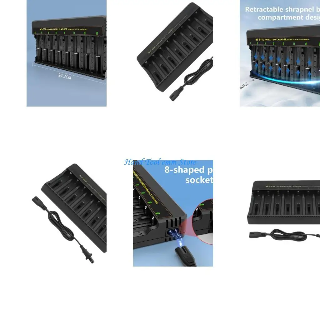 

H37F Multifunctional Lithium Battery Retractable Designs Battery Compartment