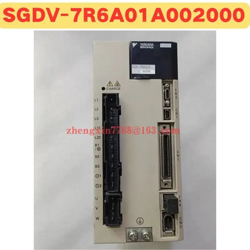 Used Servo Drive SGDV-7R6A01A002000 SGDV 7R6A01A002000 Normal Function Tested OK