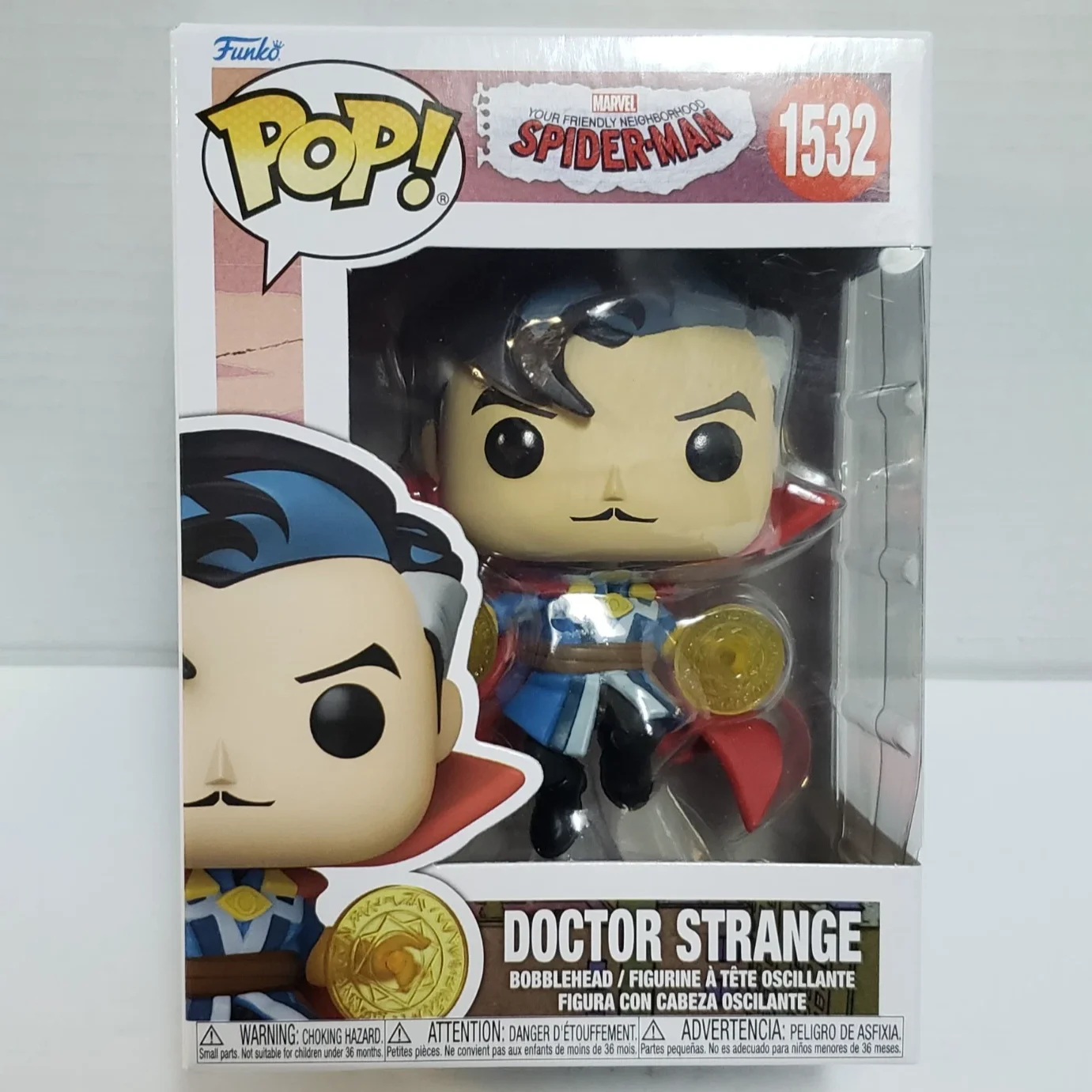 Spider-Man 3 Figures Doctor Strange(Levitating)1532 Funko Pop Marvel 4.5 inch Figure Collectible Limited Edition Model Toy Gift - Image 5