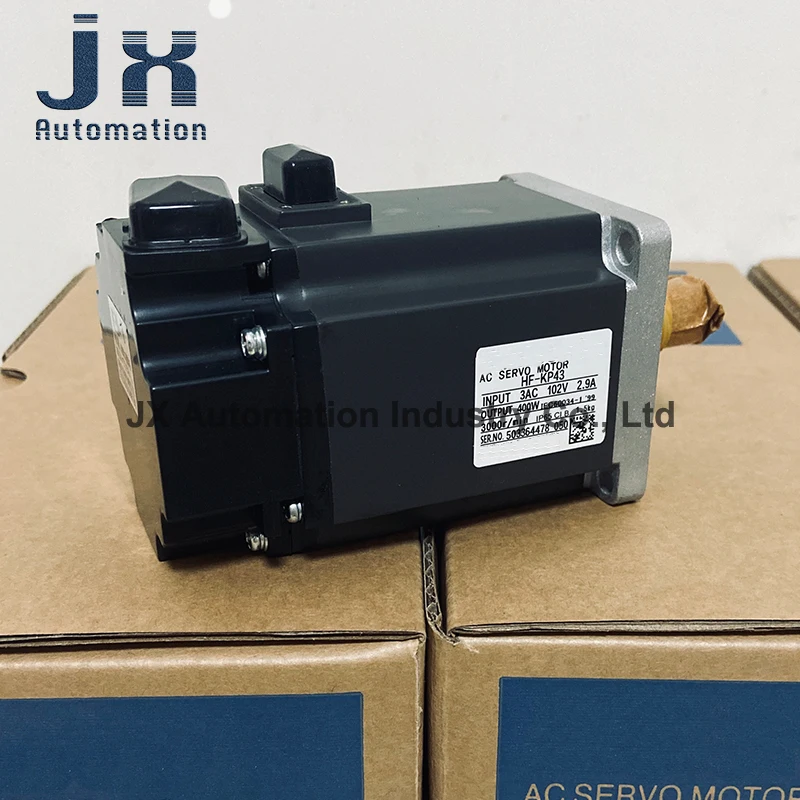 오리지널 저 관성 서보 모터, HF-KP43 HF-KP43B, 400W, 3000r/min