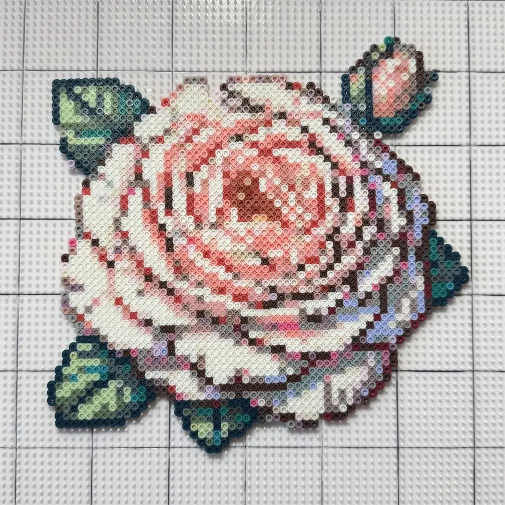 Tablice do koralików termotransferowych 104x104 pinów, odporne na ciepło, koraliki 2,6 mm, tablice do koralików Perler, kwadratowe tablice DIY do koralików Hama, zabawki edukacyjne