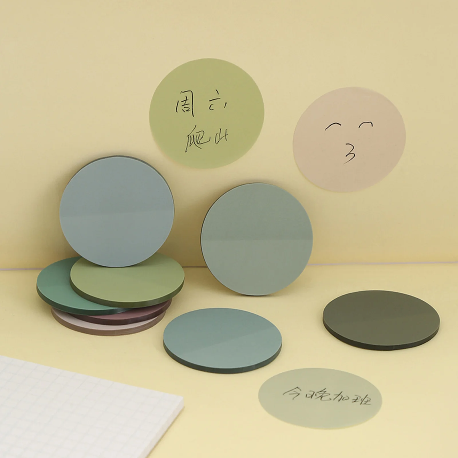 

2Sets Colorful Memo Pads Lovely Animal Design for Daily Planning School Stationery Compact Household Note Stickers