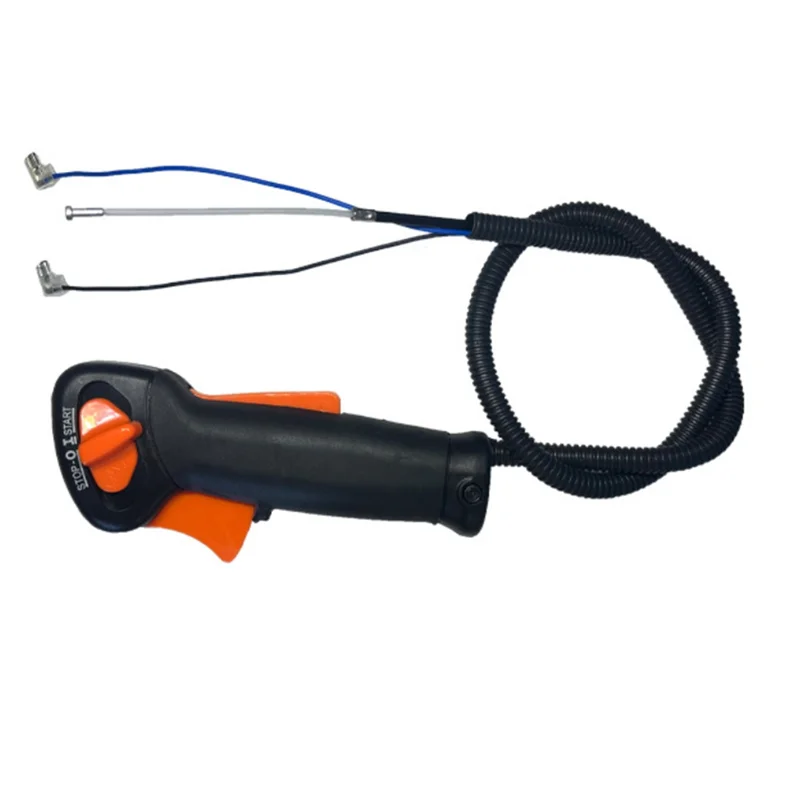Stihl FS90 FS100 FS130 브러시 커터용 스로틀 제어 트리거 케이블 핸들 스위치 핏 어셈블리