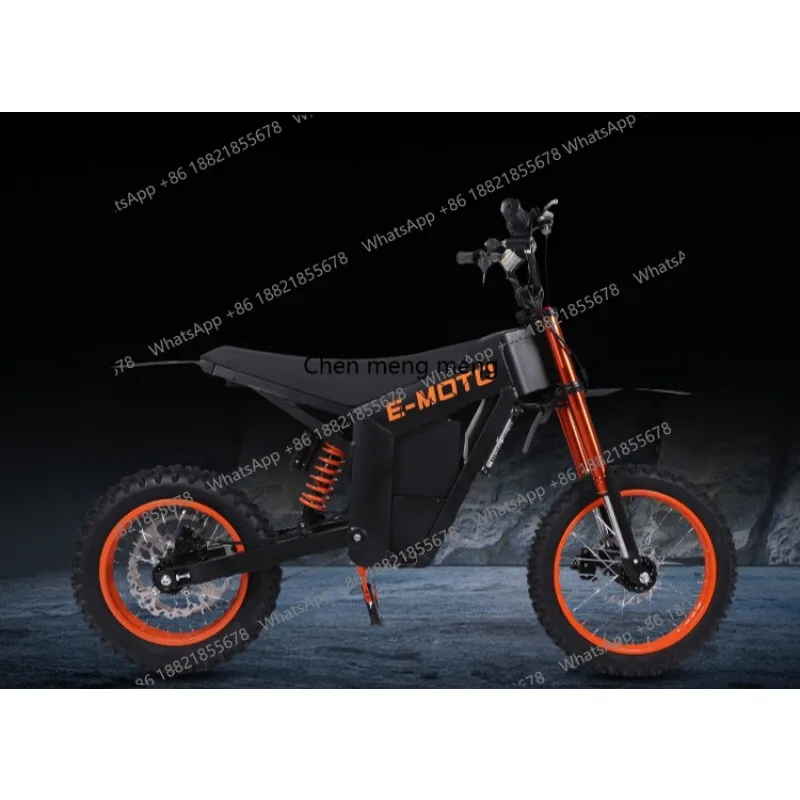 Light two-wheeled long-range, off-road electric motorcycle