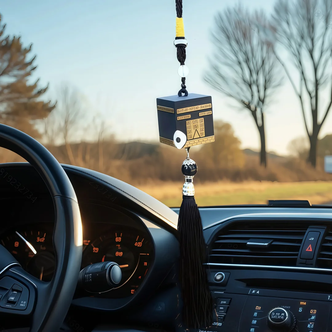 Muslim Car Rear Mirror Hangers Islamic Al-Quran Ramadan Eid Islam Car Decor Hanging Charm Decor Interior Accessories