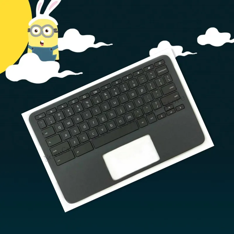 

Новый L92832-001 для Chromebook 11A G8 EE, верхний корпус упора для рук с клавиатурой США