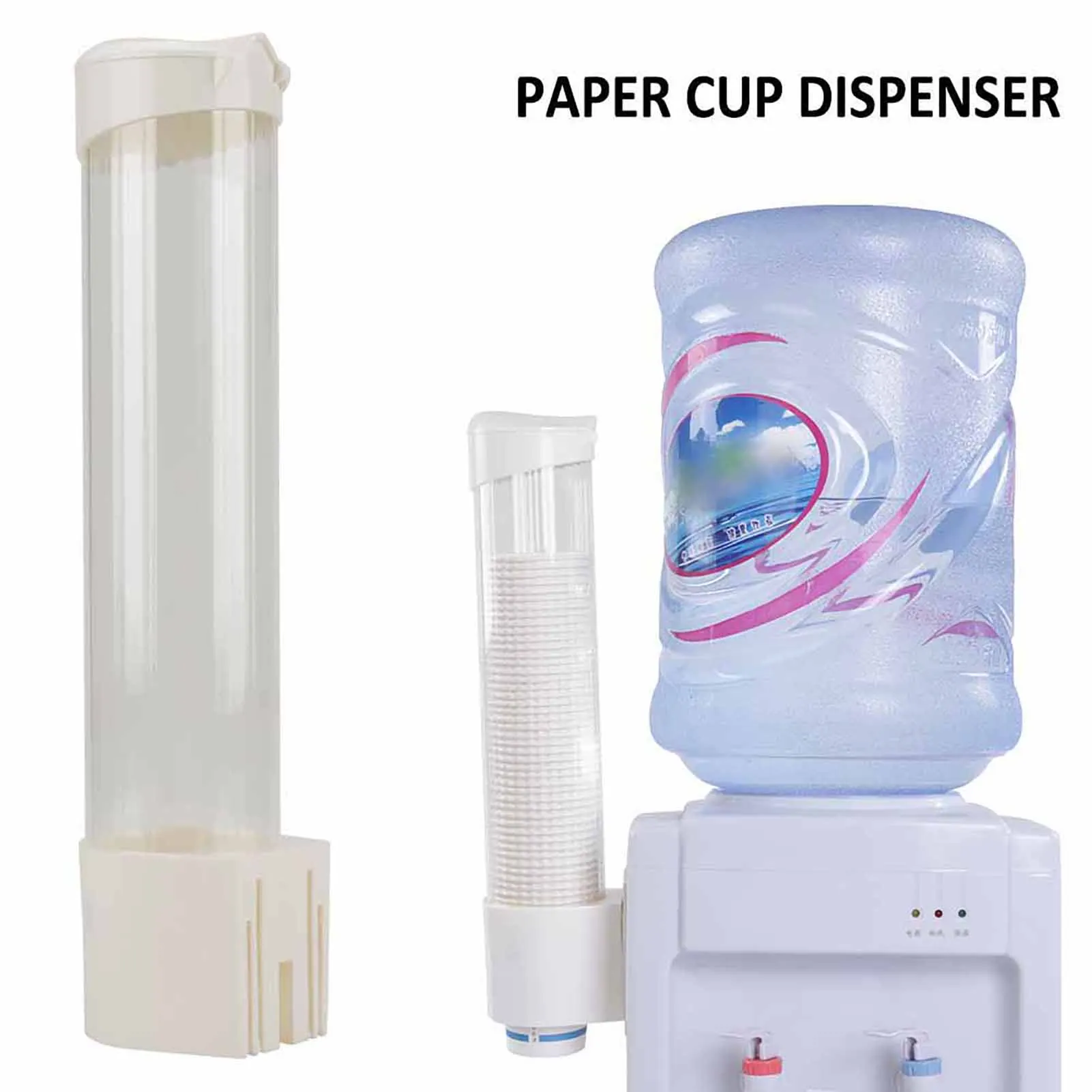

60-80 Cups Paper Plastic Cup Dispenser Button Cup Holder Paper Cup Dispenser Plastic Cup Holder Plastic Cup Dispenser