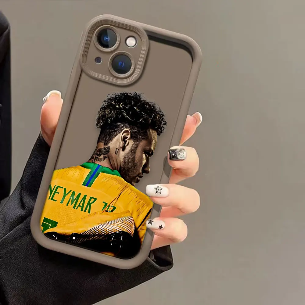 Football Player N-Neymar 10 Phone Case For Iphone Apple 17 AIR 16 16E 11 12 13 14 15 8 7 SE X XS XR Plus Pro Max Cover TPU Case view 4