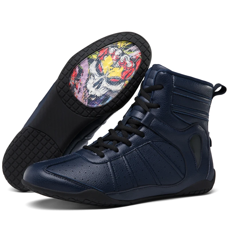 Men Professional Wrestling Shoes men Brand Boxing Boots Training Outdoor Sports Breathable Wrestling Fighting Sneakers