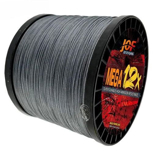 Imagen 2 del producto JOF X12 1000-100M hilo de pescar multifilamento PE trenzado 12 hebras línea de PE fuerte de alta calidad pesca en el mar agua salada 11,3-54,5 KG