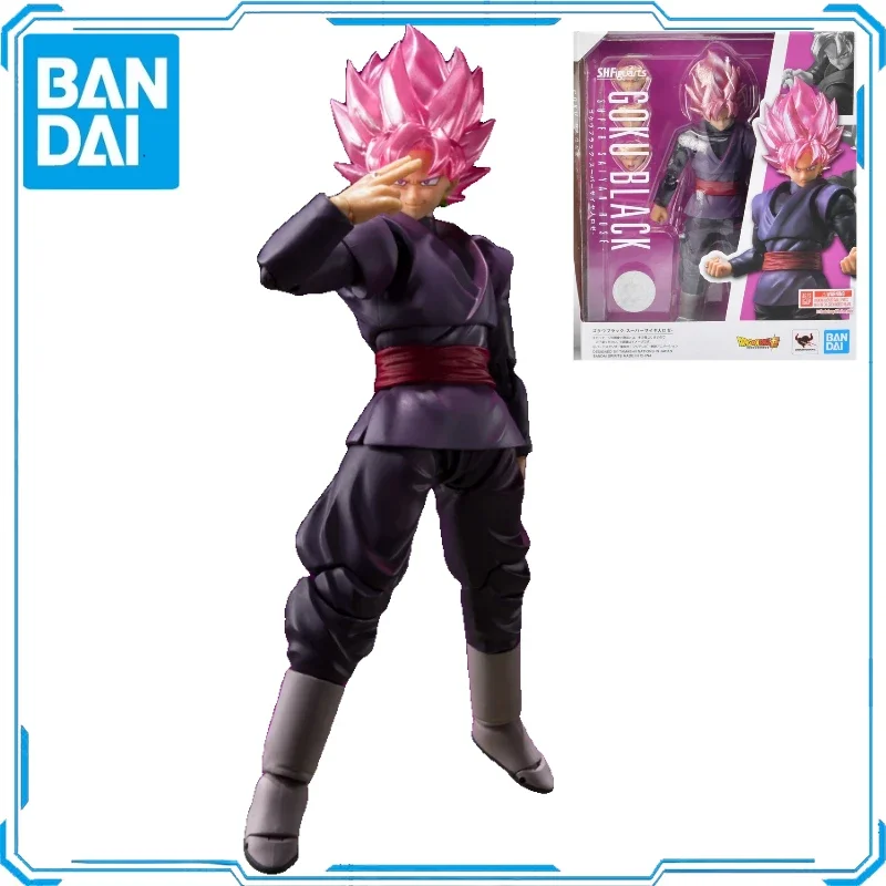 במלאי המקורי bandai shf דרקון כדור שחור goku סופר saiyan ורוד zamasu פעולה דמות אנימציה מתנת אספן דגם אספן