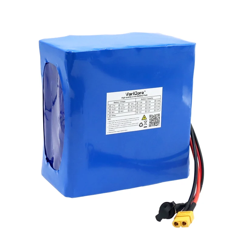 12.8V 48ah 4s3p 3.2V 33140 lifepo4 batteries with BMS 25A Battery pack +14.6v 3A Charger