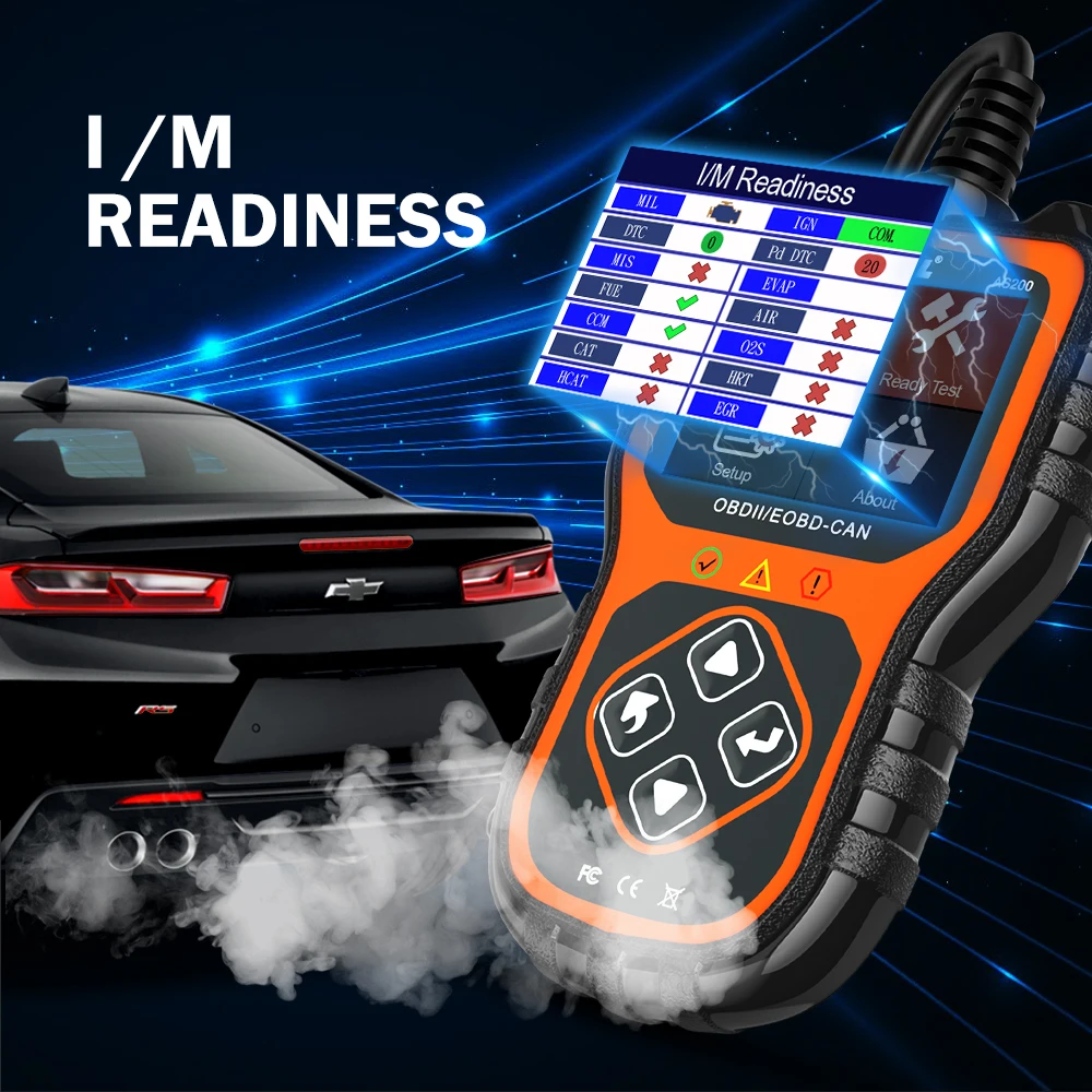 Hot Sale Ancel AS200 For Universal Cars Diagnostic Tool Multi-language OBD2 Code Reader Automotive Scanner Engine Check Scanner