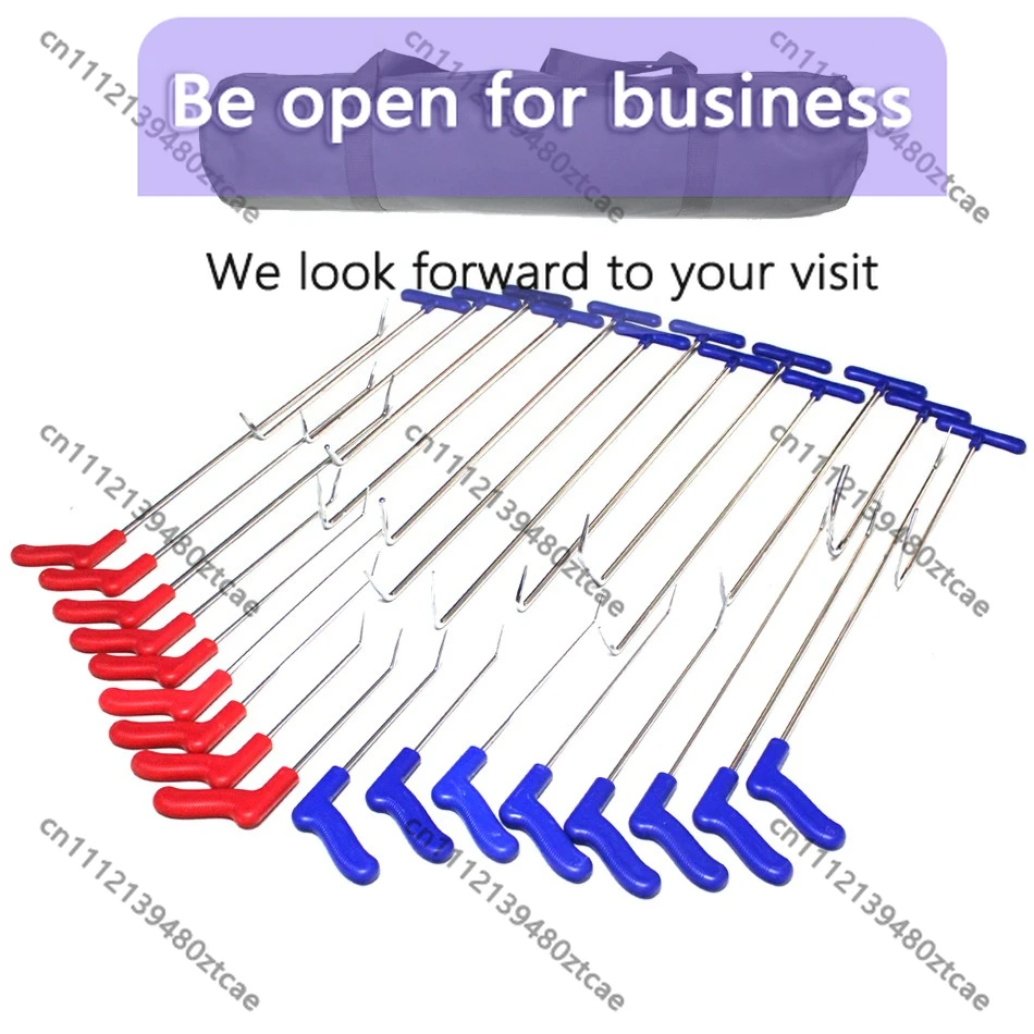 

Interlayer Hook Pry Bar Lever Rod Auto Dent Repair Tool for Hail Damage Dents Leveling Without Sheet Metal