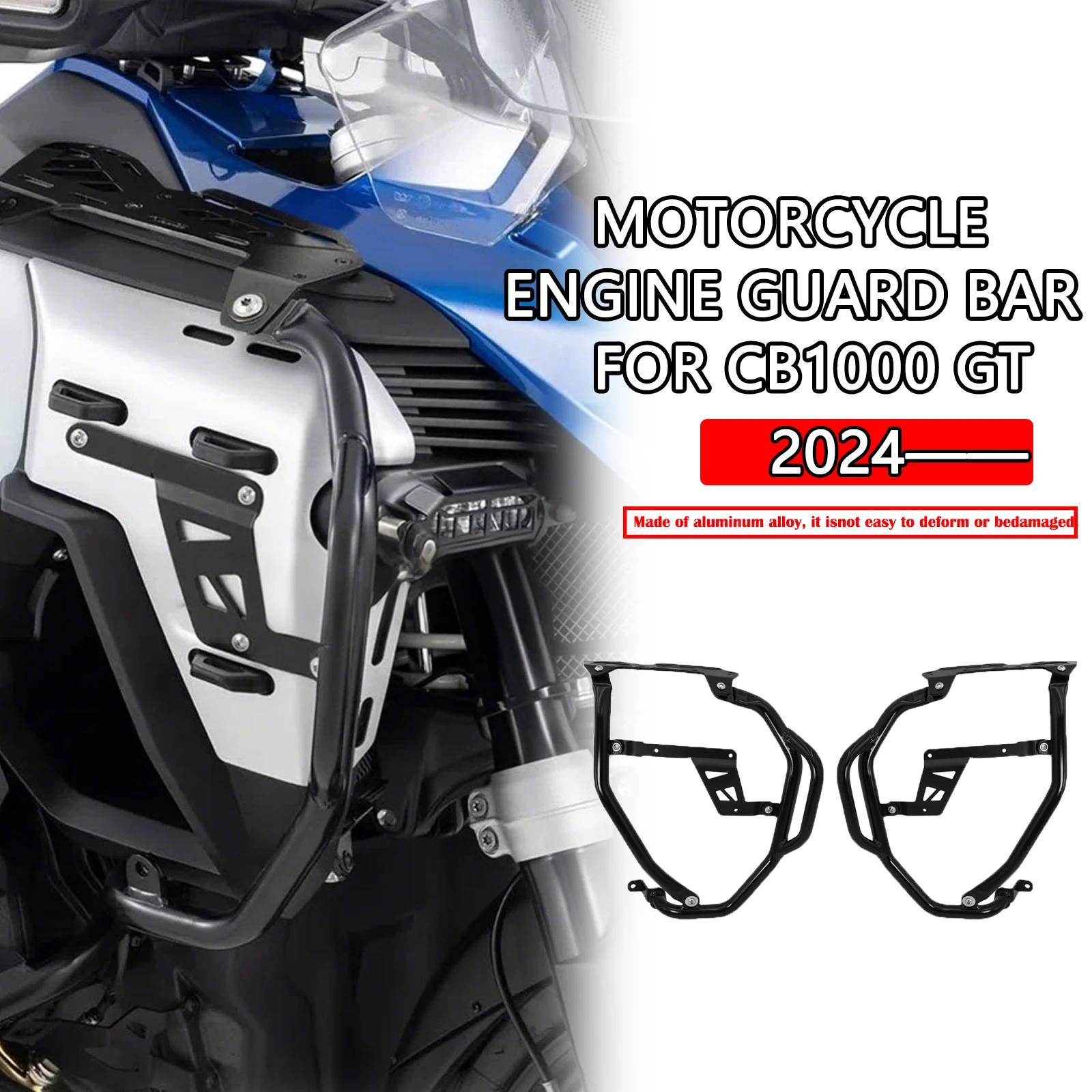 Motorcycle Highway Crash Bars Engine ultimate Tank Guard Bar Bumper Protector For BMW R1300GS ADV R 1300 GS Adventure 2024 2025
