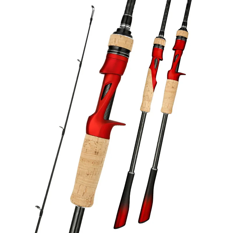 

YMB-Carbon Long Throw Fishing Rod, Spinning Casting, Ultra Light, 2 Sections, M Power, Sea Rod，Bait Weight 5-30g