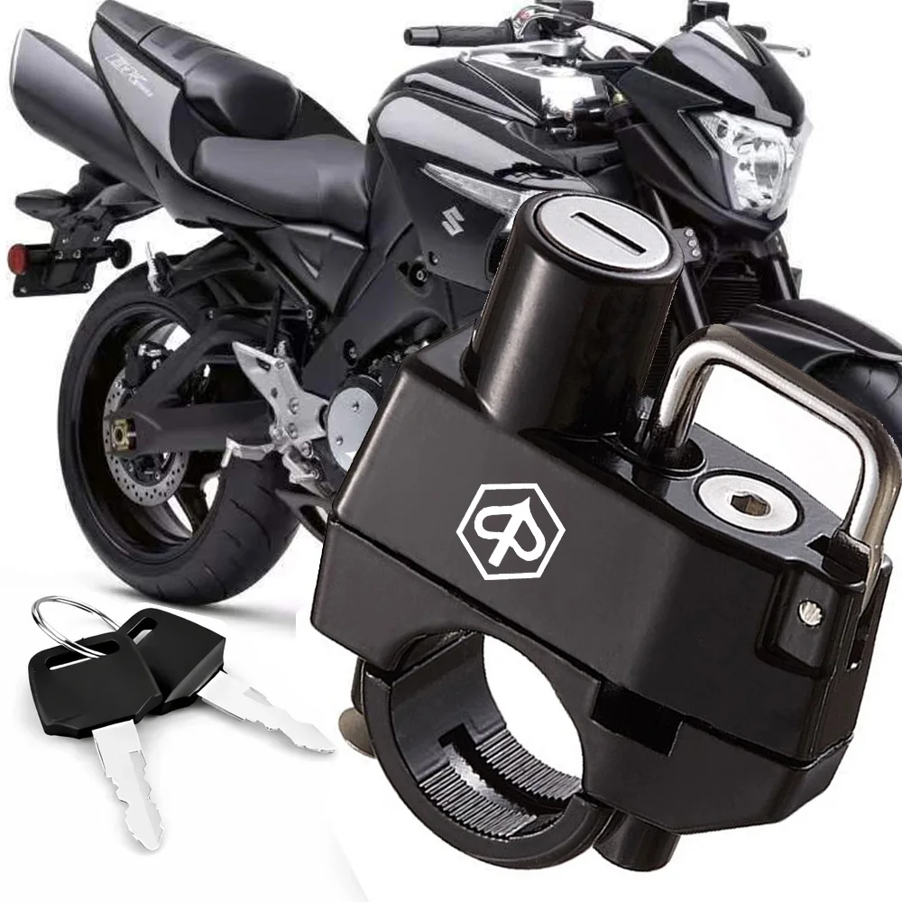 For PIAGGIO Liberty125 MP3 500 Medley Beverly 300 ZIP50 X7 X9 Motorcycle Supplies Helmet Lock Anti-theft Locker Locking Device