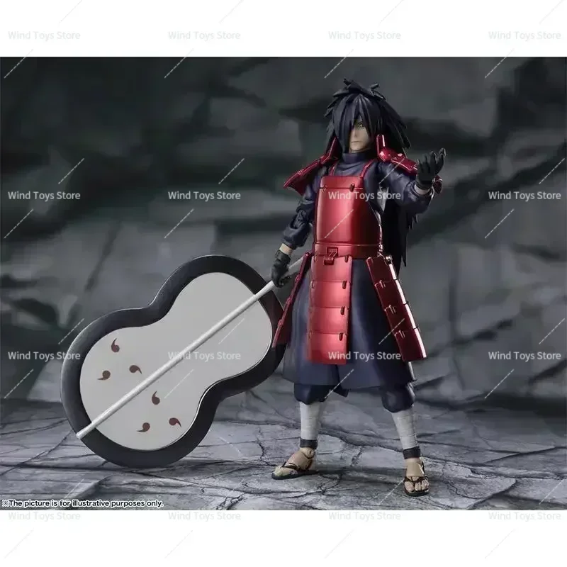 متوفر في المخزون الأصلي بانداي S.H.Figuarts ناروتو اوتشيها مادارا طبعة حصرية في المخزون أنيمي عمل جمع أرقام نموذج اللعب