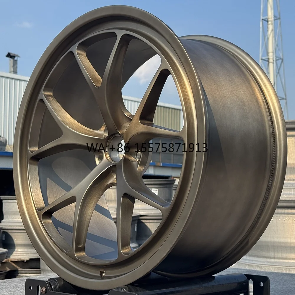 

Кованые легкосплавные диски 6061, 5x112, 5x120, 18, 20, 22 дюйма, на заказ, облегченные, высокопроизводительные, матовые бронзовые, для гоночных автомобилей