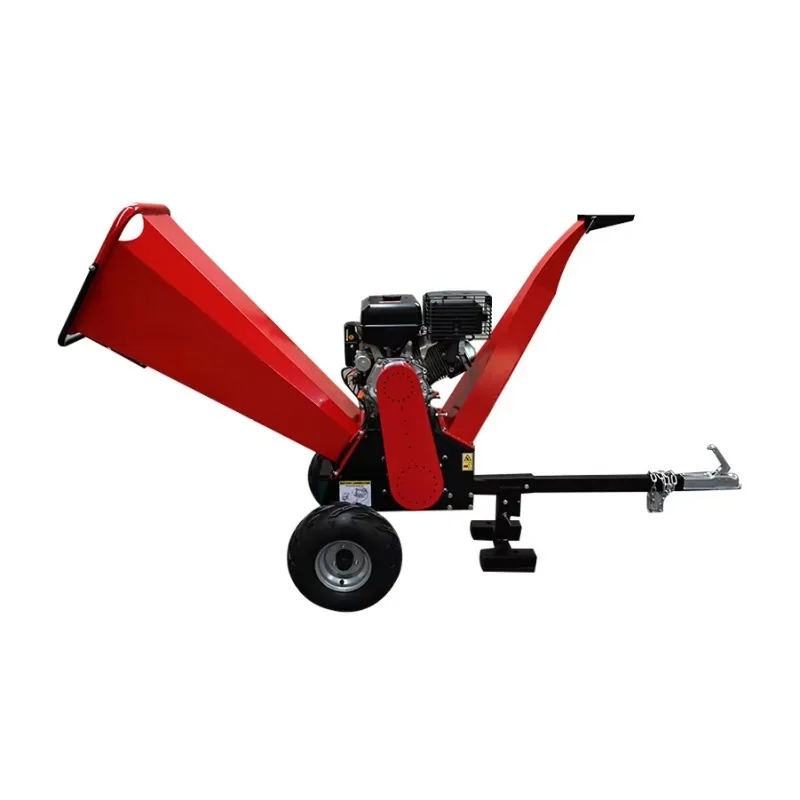 GC155 Small Automatic Wood Multi-Function Branch Shredder Farm Use Wood Chipping Machine With 1 Year Warranty