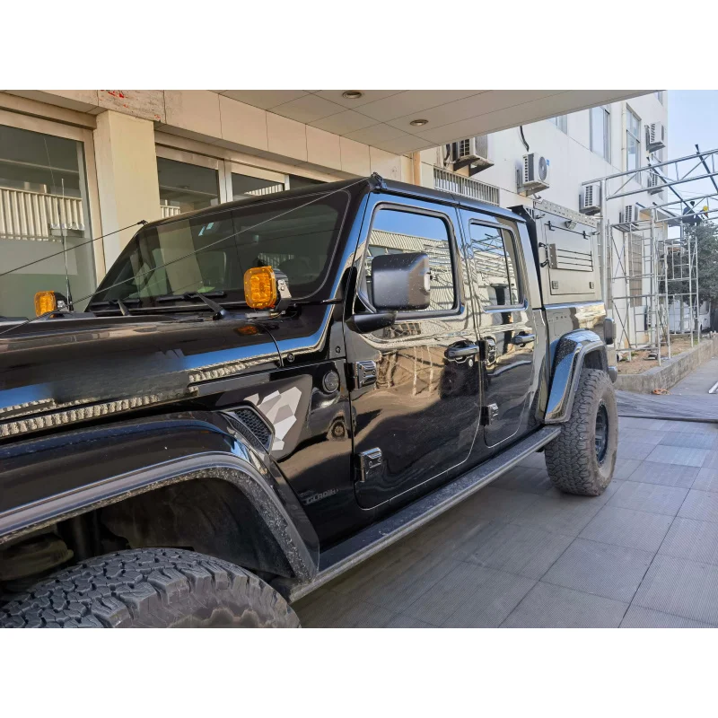 

Off-Road Pickup Truck Bed High Canopy Cargo Cover