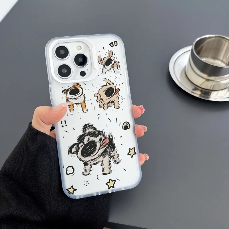 حافظة لهاتف آيفون 16 15 14 12 13 11 Pro Max IP 7 8 Plus Iphone X XS XR Xs Max