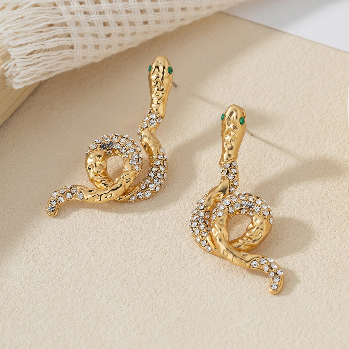 AB Snake Series, A Collection of Exquisite and Dynamic 18K Earrings Designed By A Niche Genius in Europe and America