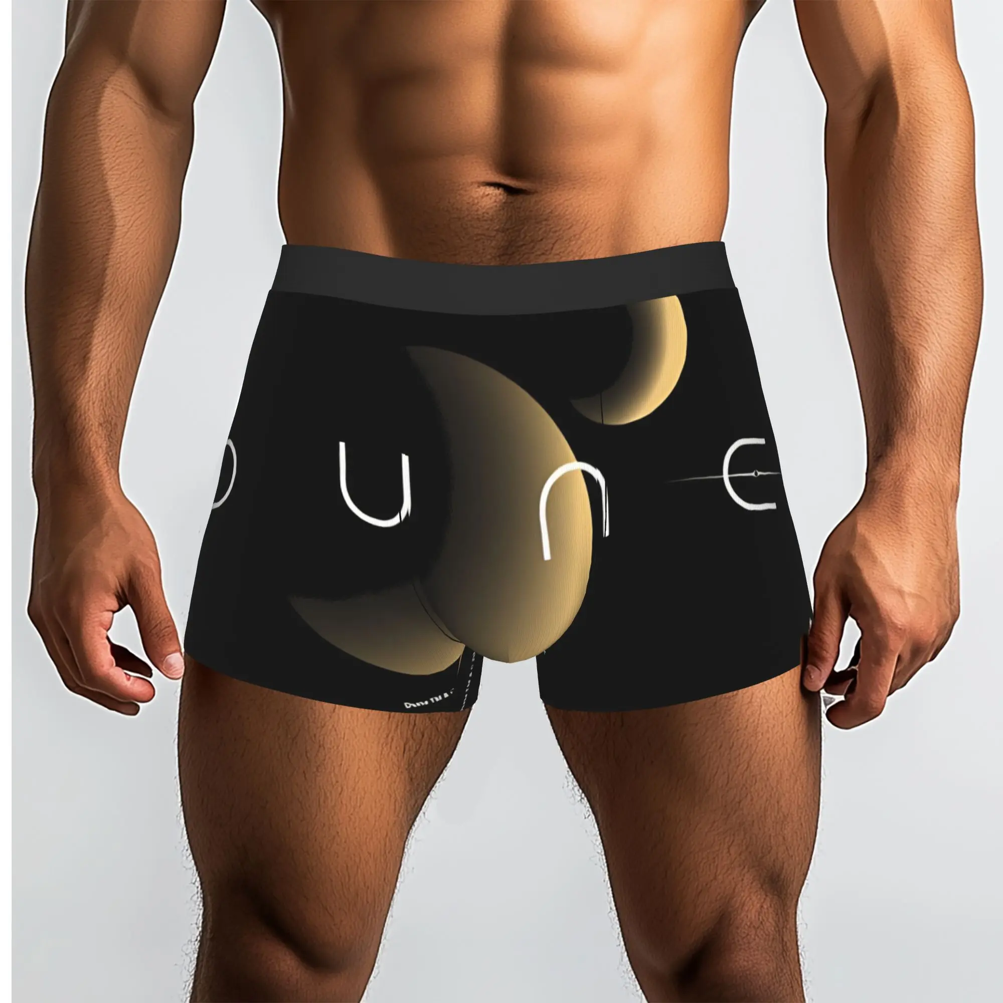 Arrakis Moons  DUNE Underpants Breathbale Panties Male Underwear Comfortable Shorts Boxer Briefs