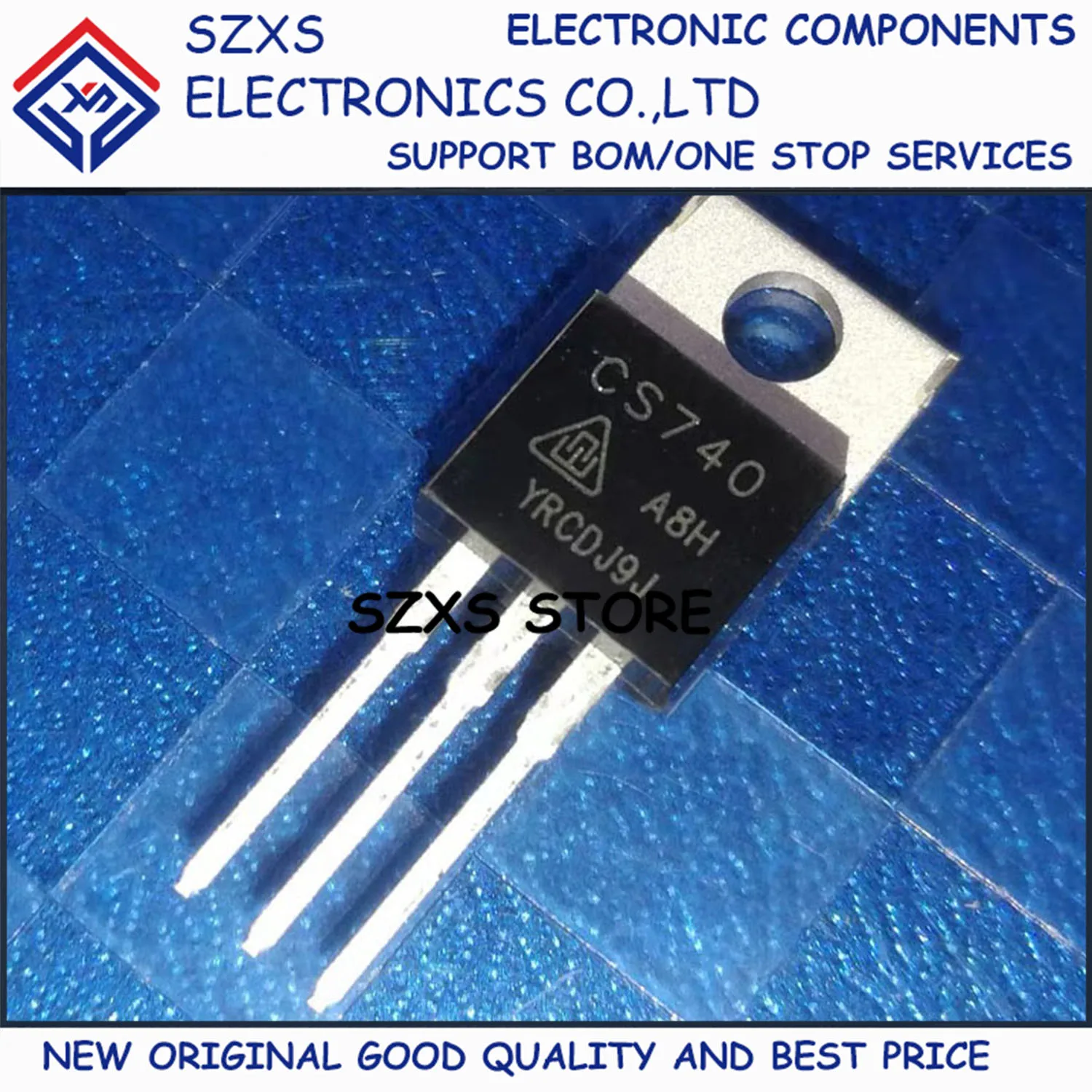 

New Original 10Pcs CS740 CS740A8H TO-220 400V 10A MOSFET Field Effect Transistor In Stock Electronic Components Good Quality