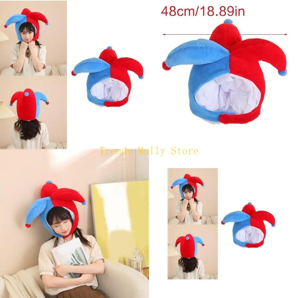 

N5KB Мягкая модная шляпа в готическом стиле, костюм ведьмы, шляпа для активного отдыха на Хэллоуин и костюмированные вечеринки