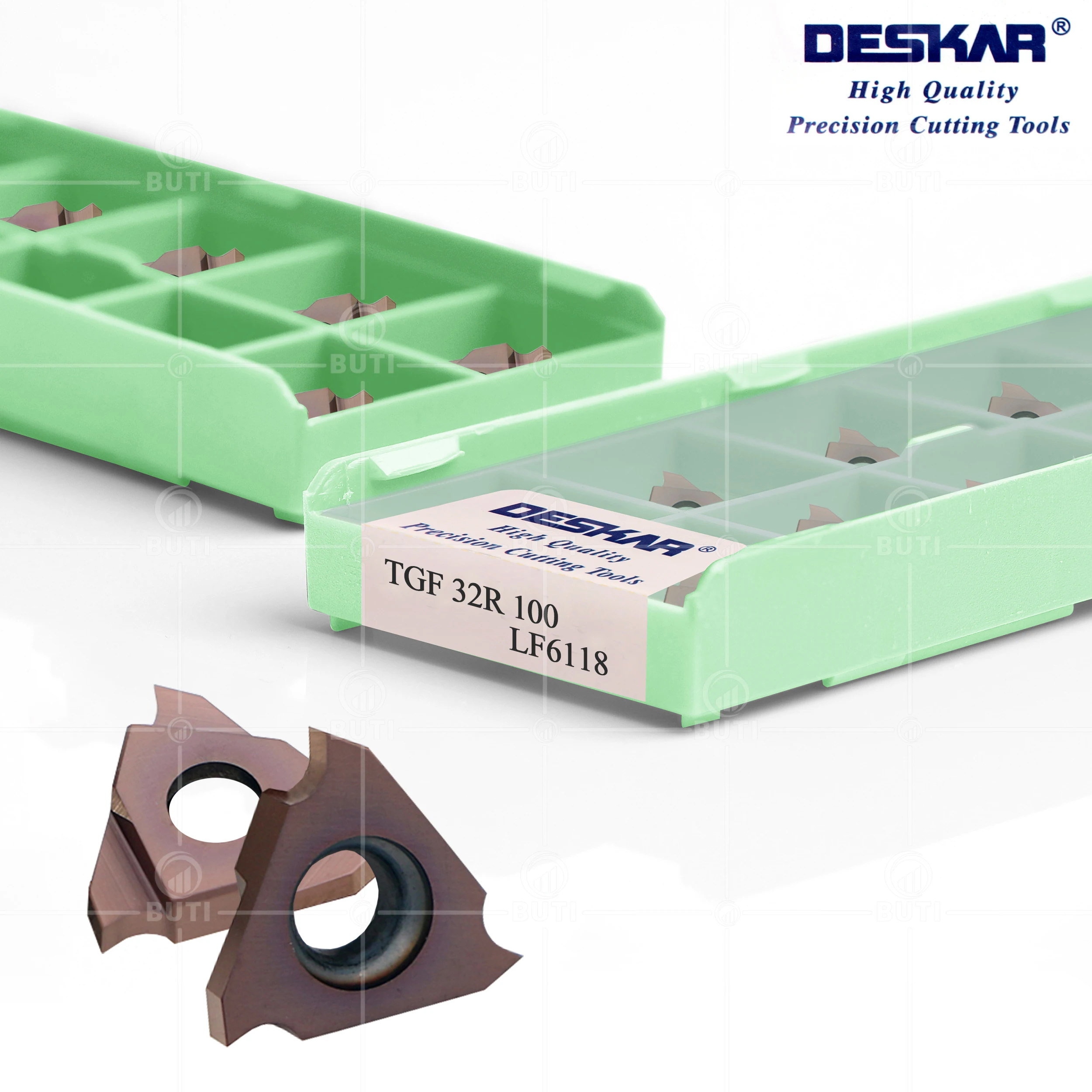 

DESKAR 100% Original TGF32R100 TGF32L110 120 130 140 160 180 190 210 220 230 LF6118 Shallow Slot Blades CNC Carbide Turning Tool