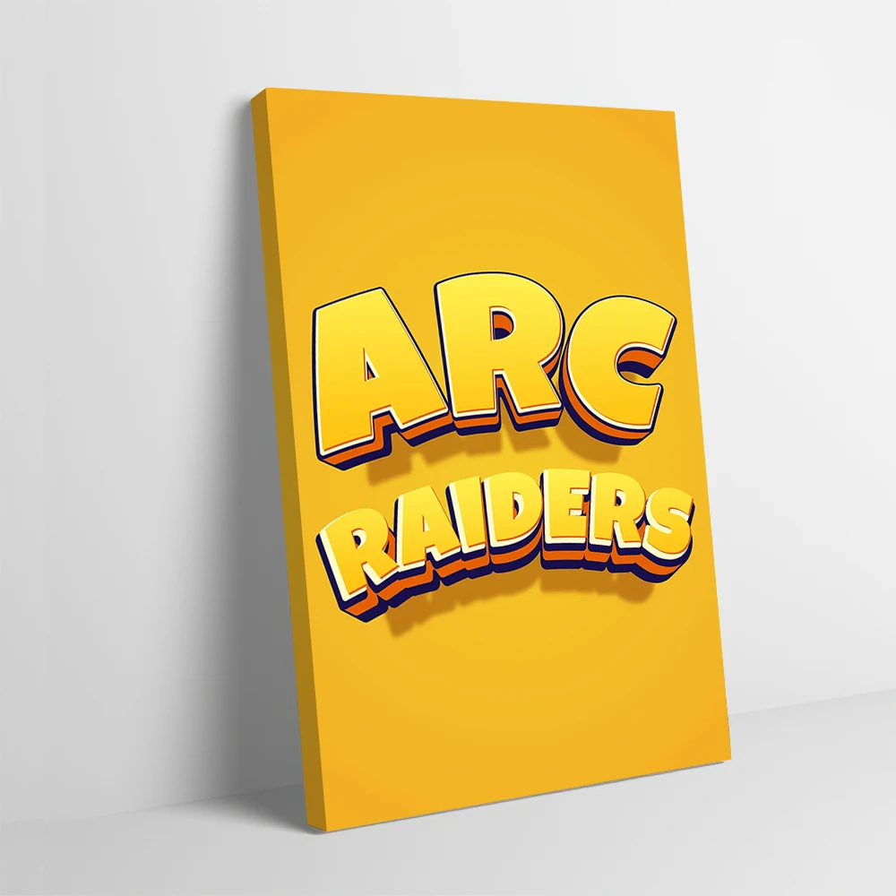 Arc Raiders Printed Poster Customizable Pictures Wall Art Canvas Painting for Modern Home Decoration Room Bedroom Deco Wand Deko