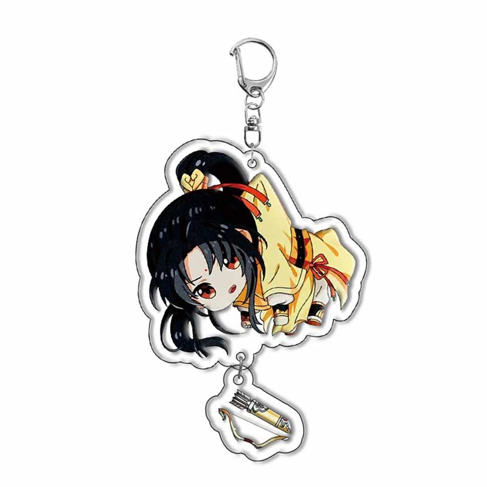 Bênção do Céu Oficial Acrílico Chaveiro, Tian Guan Ci Fu, Mo Dao Zu, Shi, Grão-mestre do cultivo demoníaco, Acessórios Cosplay