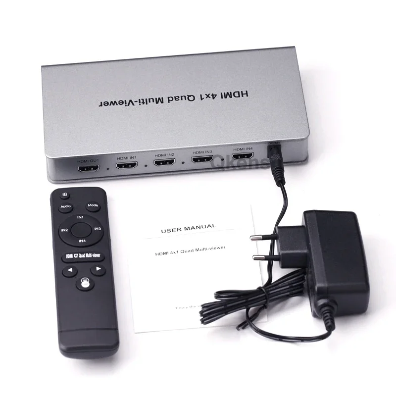 4x1 Hdmi Multi-viewer 1080P 4 Channel Input HDMI Multiviewer 4x1 Quad Screen Segmentation Splitter Seamless Switch PS5 PC To TV
