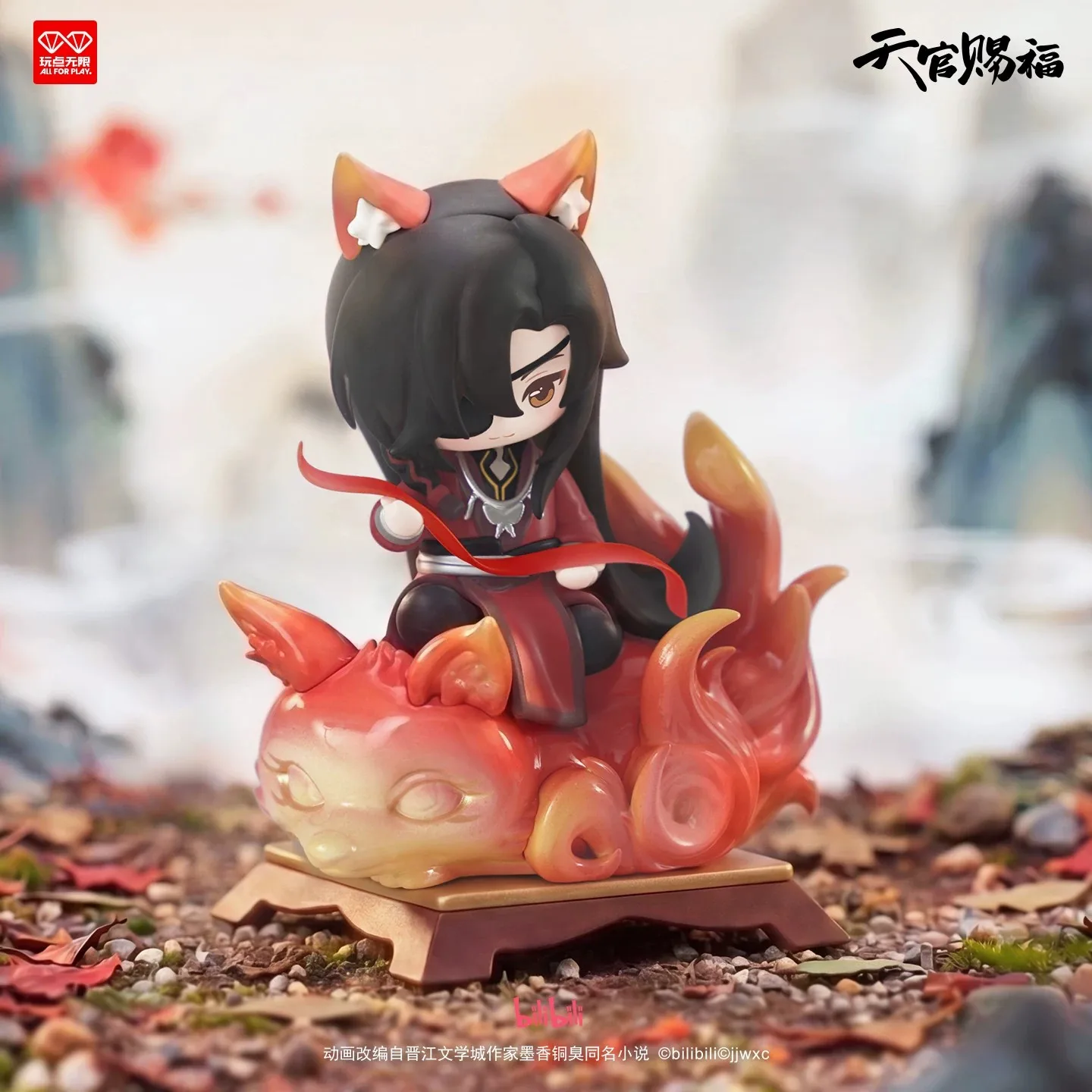 New Genuine Heaven Official's Blessing Spirit Fortune Auspicious Series Blind Box Anime Collectible Figure Desktop Ornament Gift view 4
