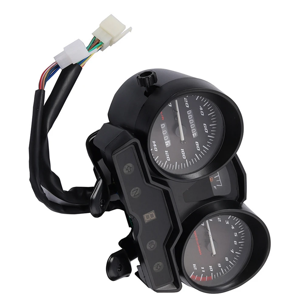 ABXN-For YBR 125 2005-2009 Motorcycle 12V Tachometer Speedometer Dashboard Computer Instrument Assembly