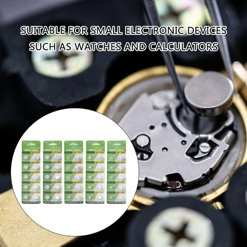 090f 10pcs/pack ag1 ag3 ag4 лякочные кнопки для часов