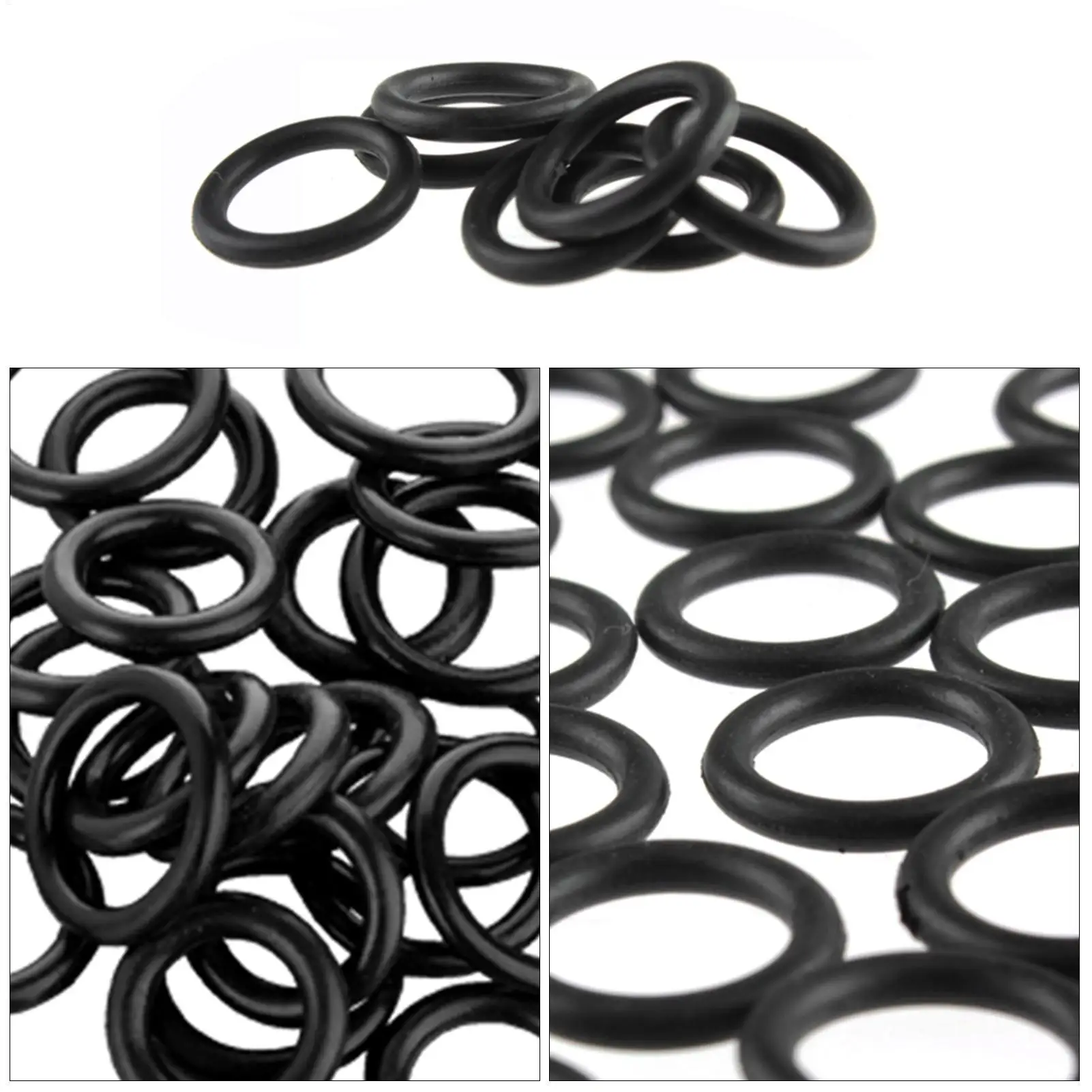 50PCS O Ring Set Garden Watering Irrigation Gaskets Washer Flat Ring Gaskets Washer Rubber Ring Faucet Pipe Tube Seal