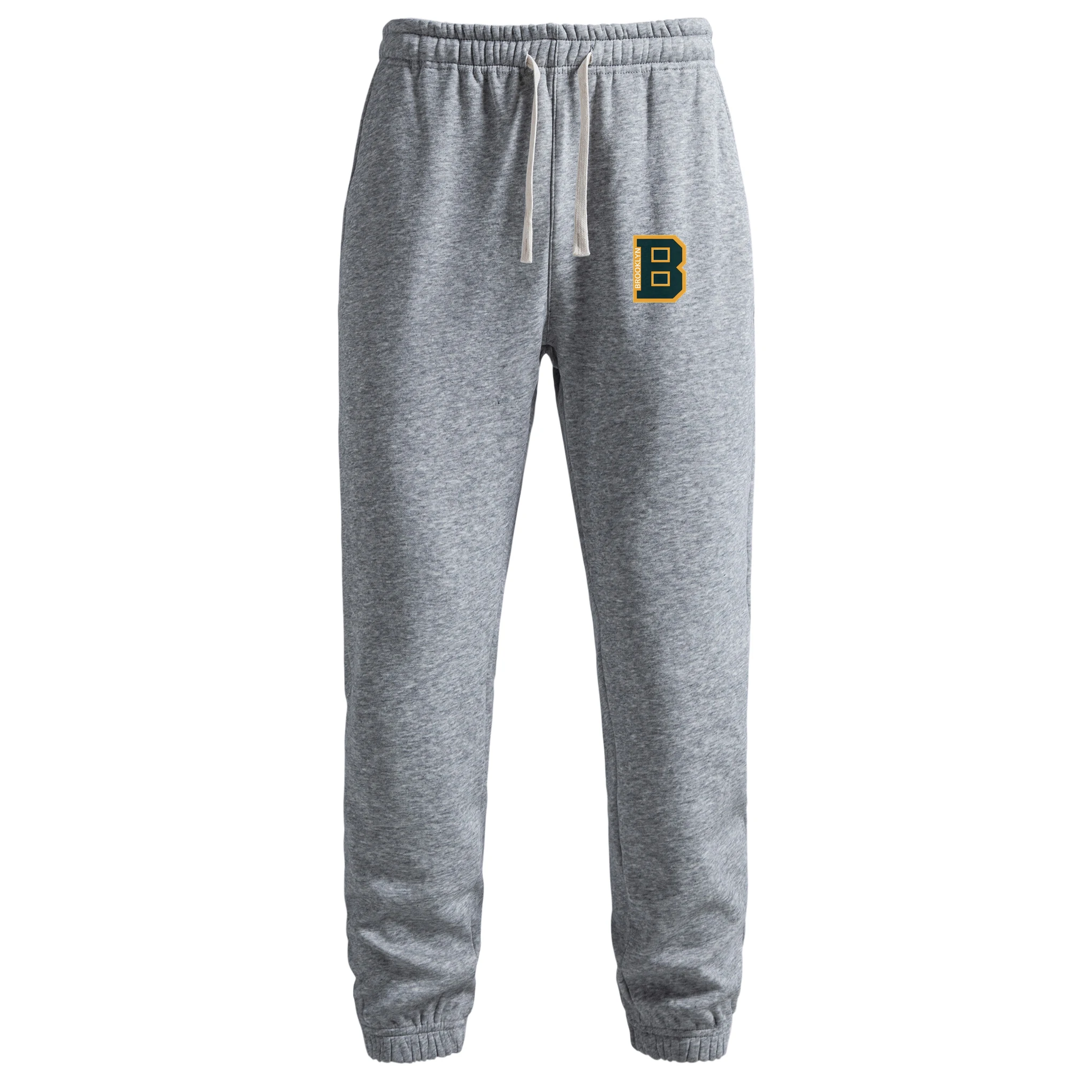 

Men's Spring and Autumn Fashion Casual Pants with Personalized Printed Design Grey Versatile Casual Pants